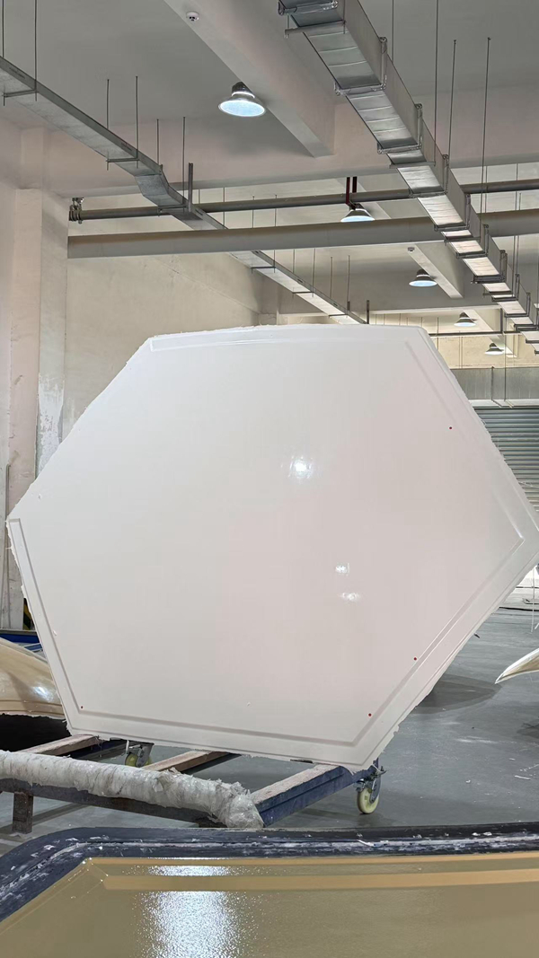 Low dielectric high temperature resistant glass steel